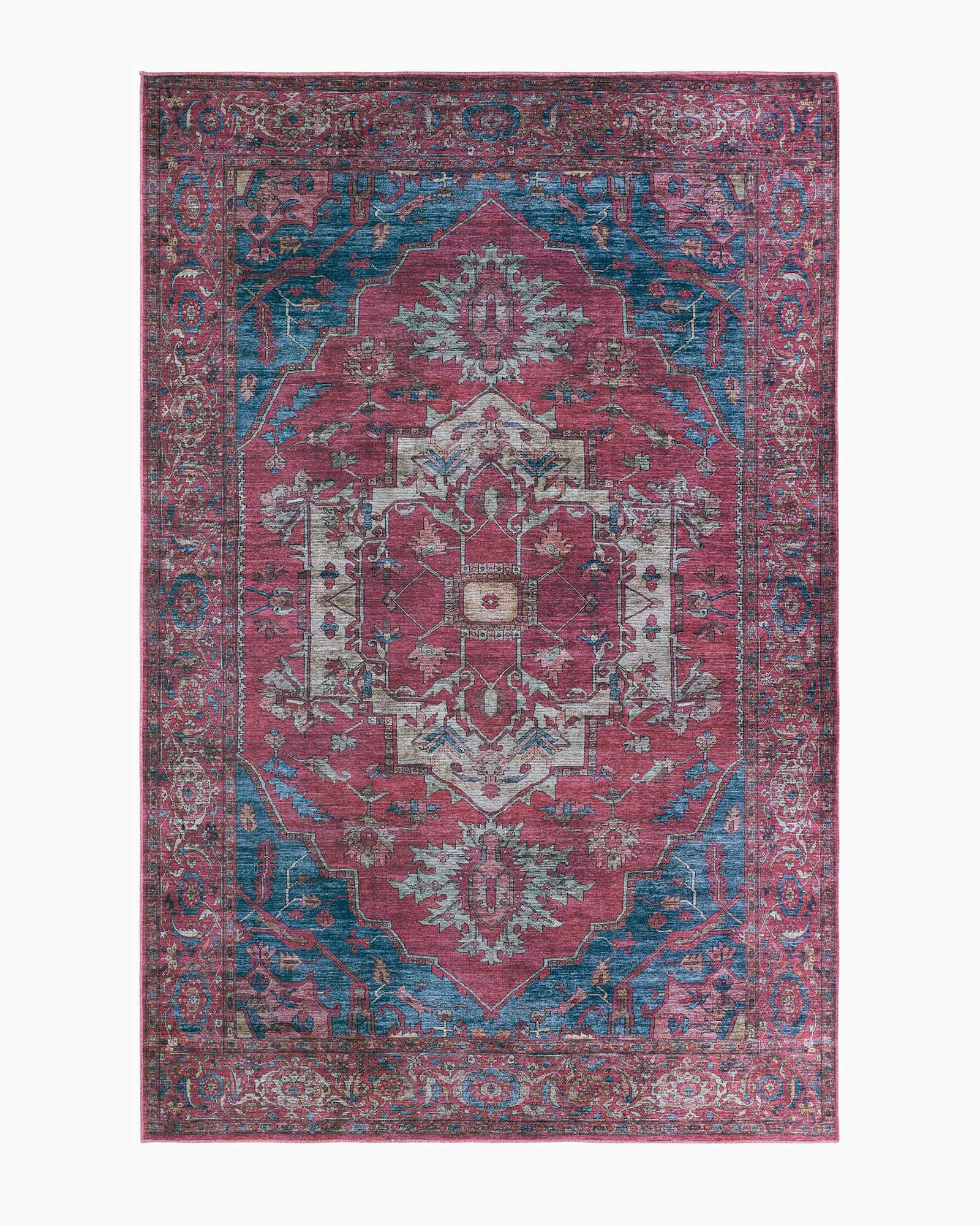 Wine/Indigo Ramona Performance Rug