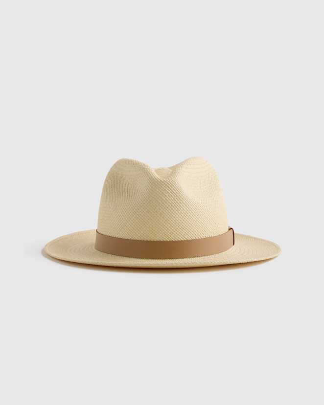 Natural Toquilla Straw Panama Hat