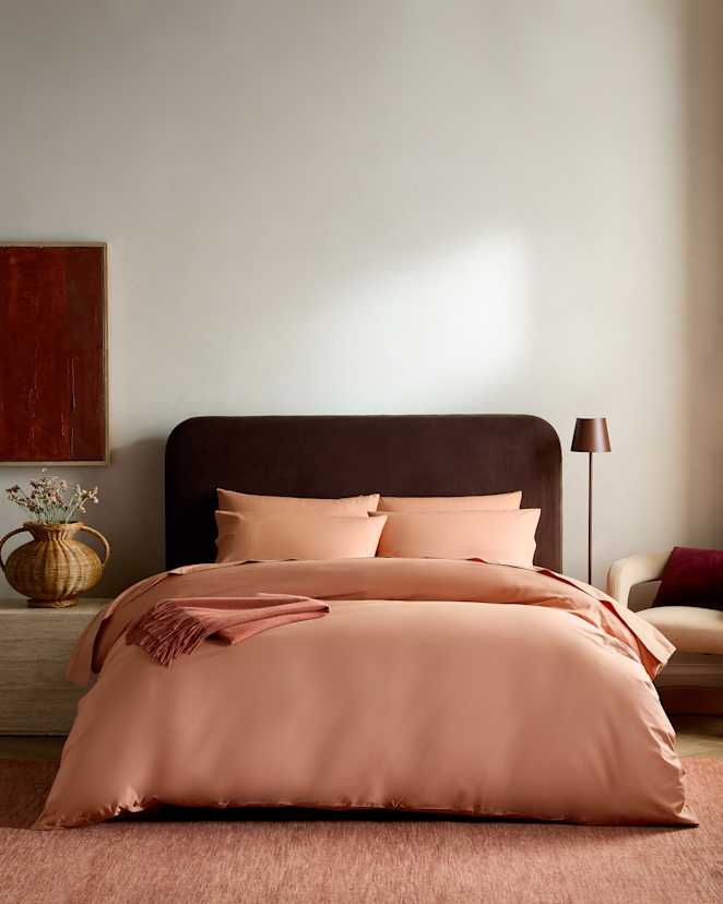 Sedona Organic Crisp Percale Deluxe Bedding Bundle