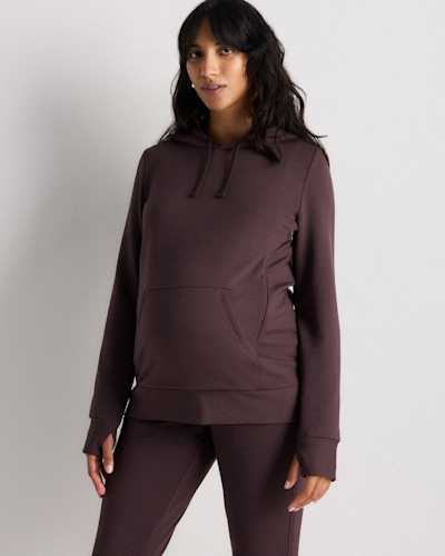 SuperSoft Fleece Maternity & Nursing Hoodie