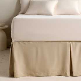 bedding essentials - bed skirts subcollection tile