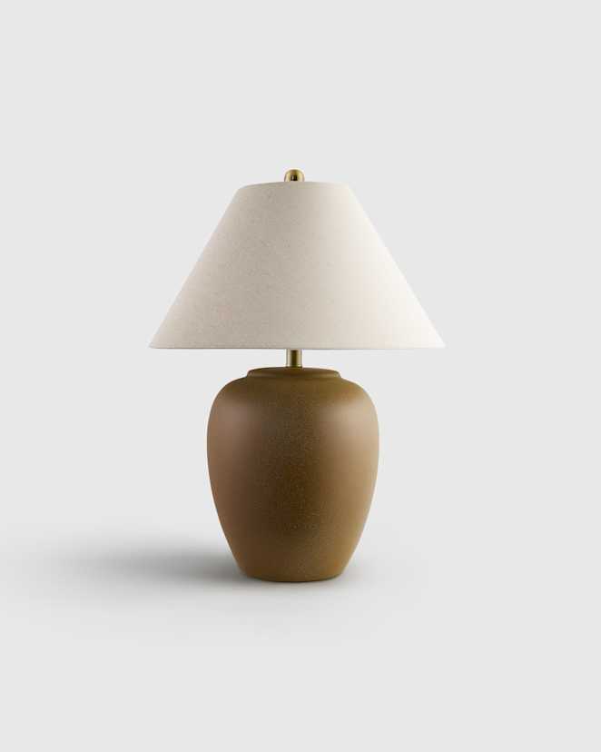 Brown Heritage Ceramic Table Lamp