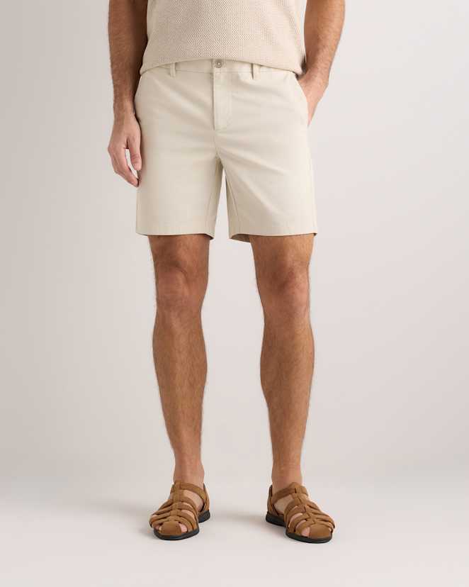 Stone Organic Cotton Classic Stretch Chino Shorts - 7"