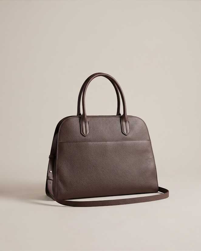 Espresso Brown Hudson Satchel