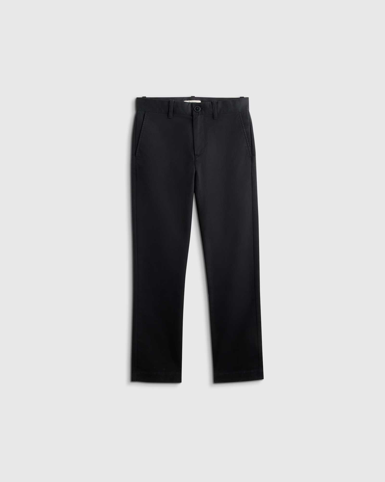 Black Boys Organic Cotton Stretch Classic Chino
