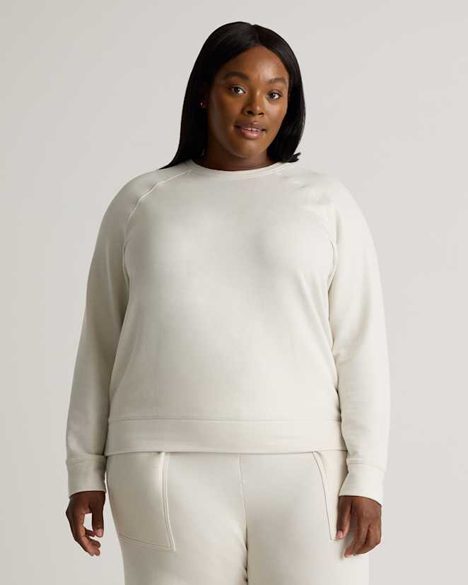 Off-White SuperSoft Fleece Crew