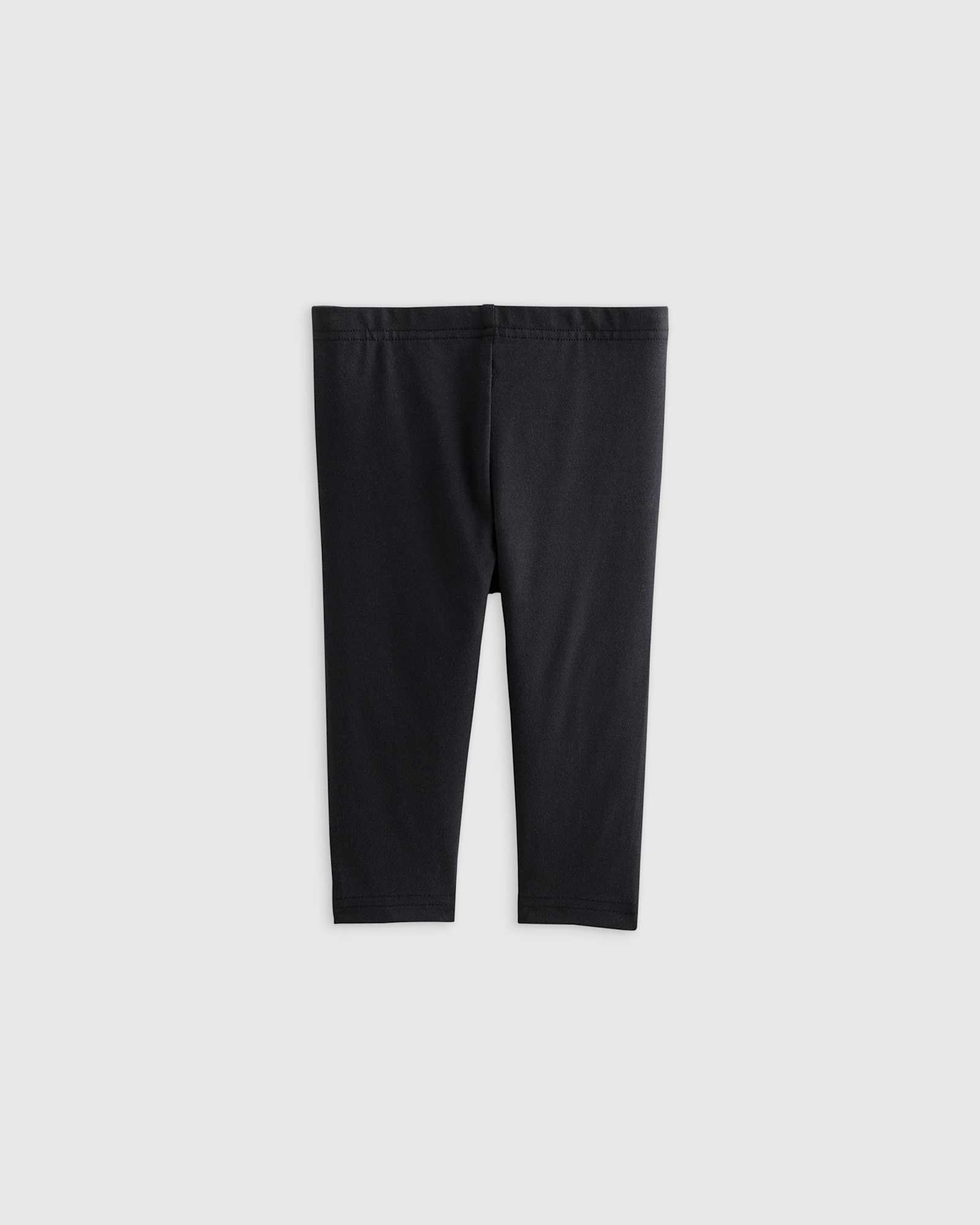 Black Organic Cotton Leggings