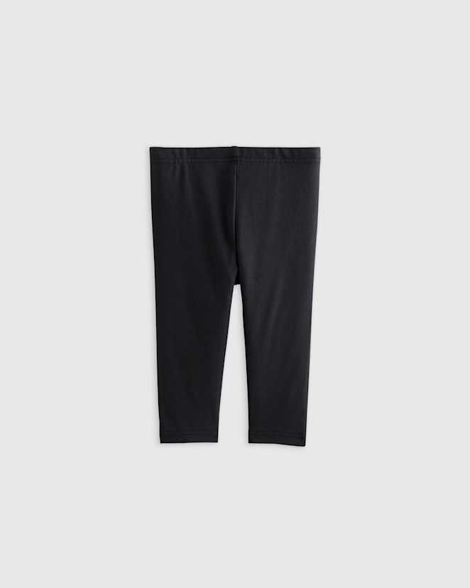 Black Organic Cotton Leggings