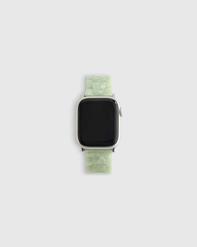 Iridescent Mint Acetate Smartwatch Band