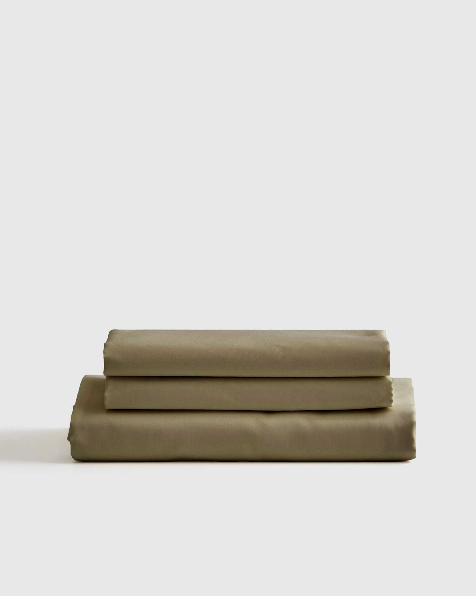 Sateen aloe fitted Sheet Set