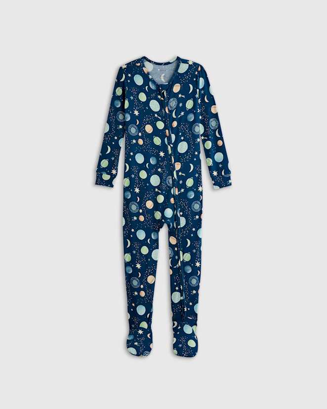 Celestial Dreams Bamboo Footie Pajama