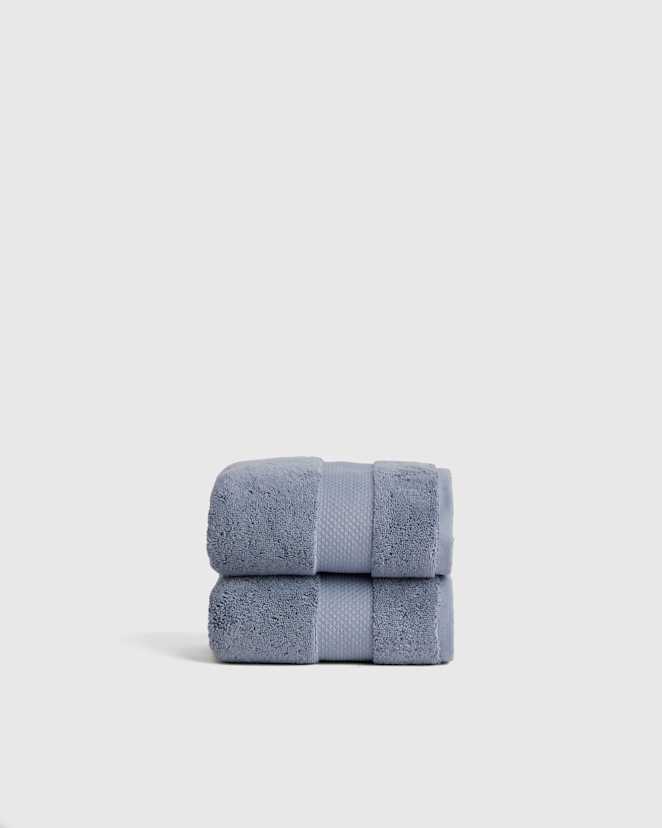 Mineral Turkish Ultra Plush Hand Towel (Set of 2)