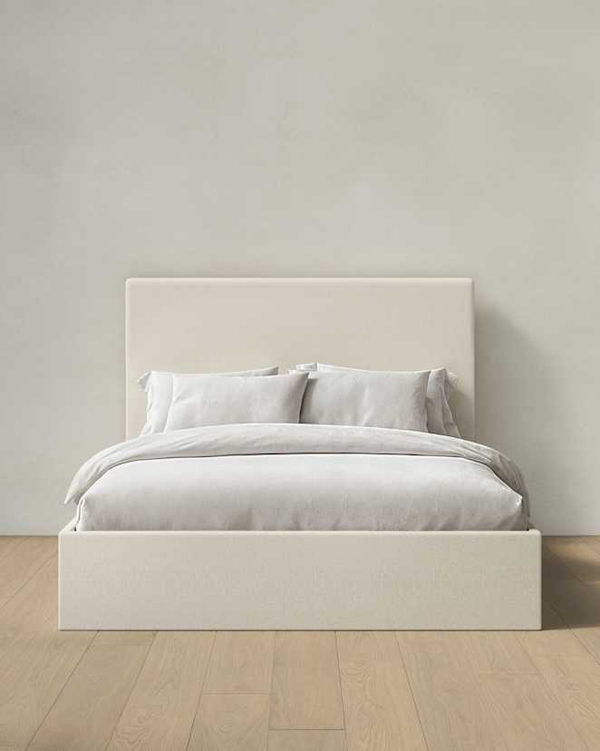 Canvas 100% Linen Square Bed