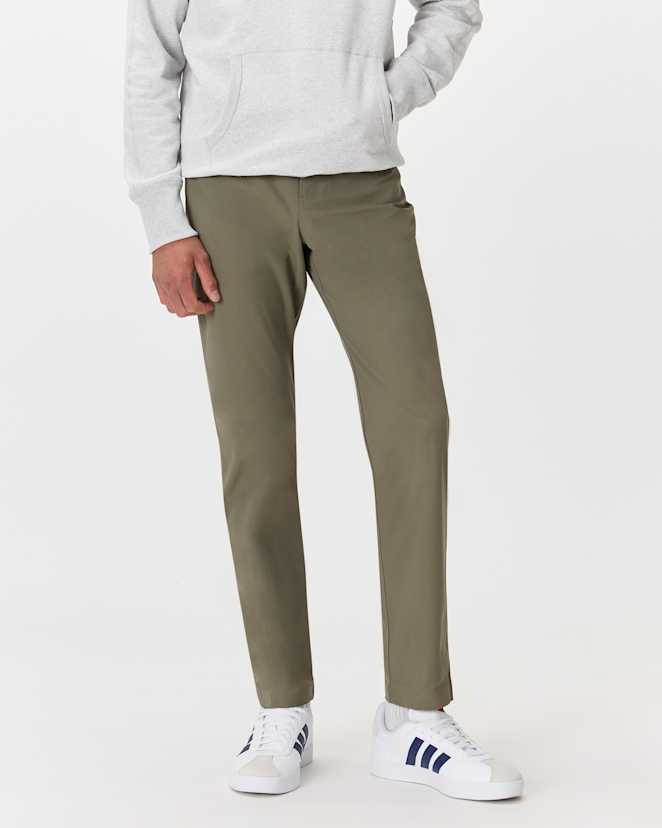 Faded Cargo Green Everyday 5-Pocket Tech Pants