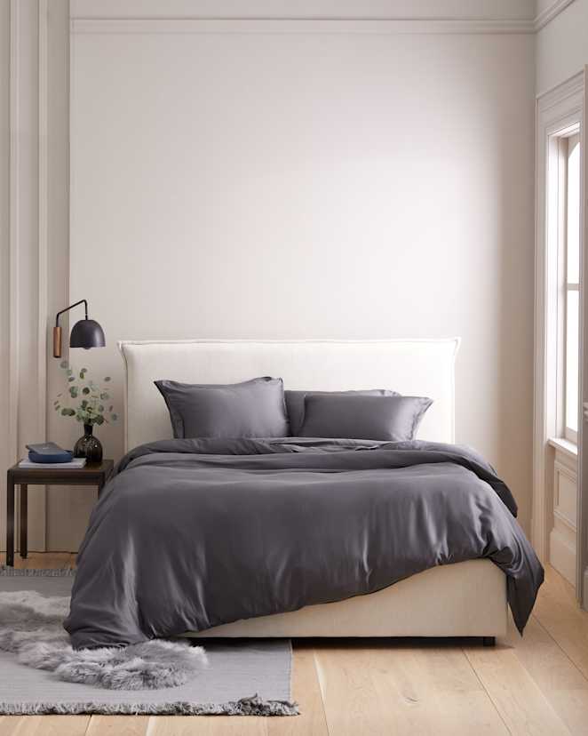 Charcoal Bamboo Deluxe Bedding Bundle