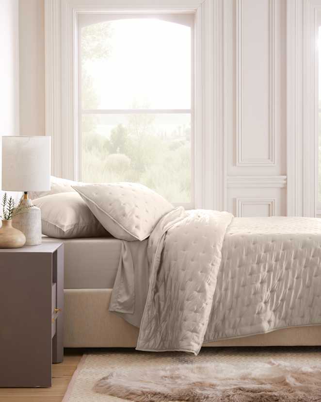 Sand Bamboo Dream Quilt