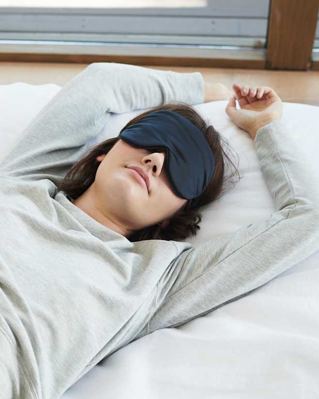 Black Mulberry Silk Beauty Sleep Mask