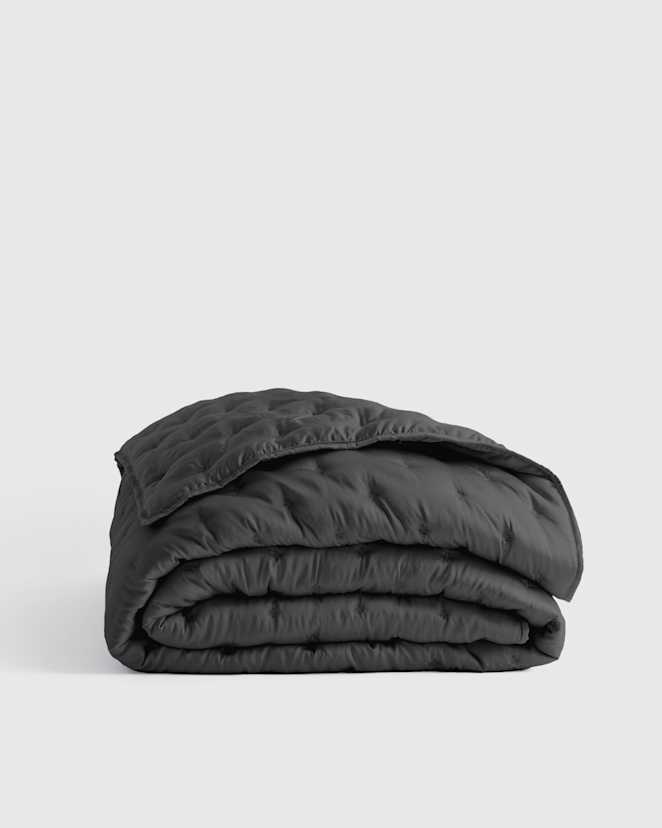 Charcoal Bamboo Dream Quilt