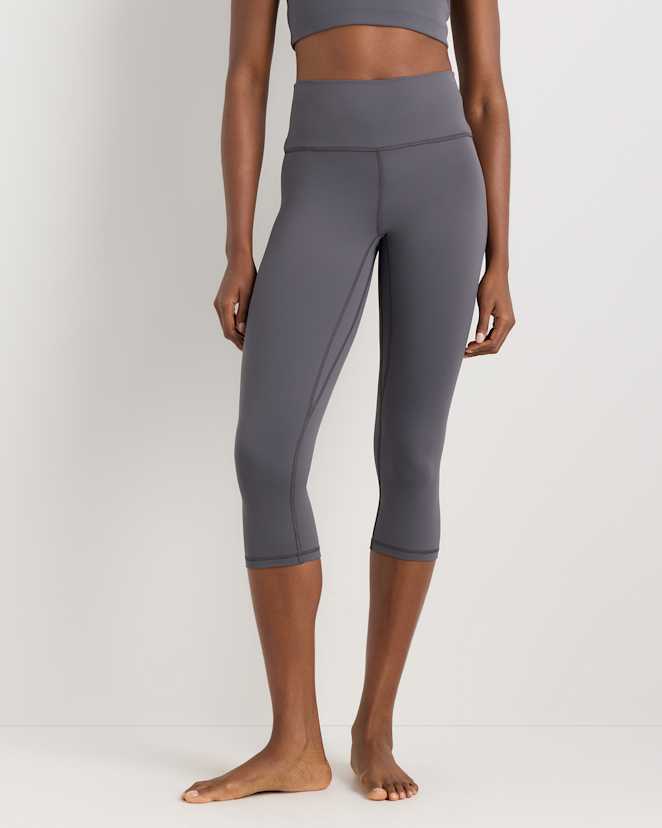 Dark Coal Ultra-Form High-Rise Capri