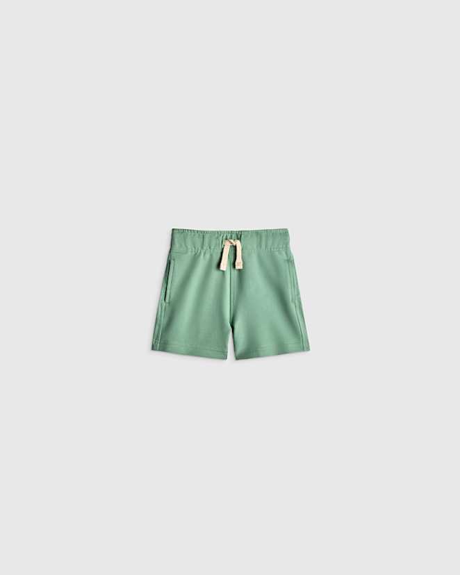 Sage Green Organic Cotton French Terry Short
