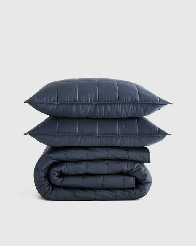 Nightfall Bamboo Box Quilt Set