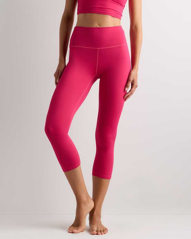 Amaranth Pink Ultra-Form High-Rise Capri