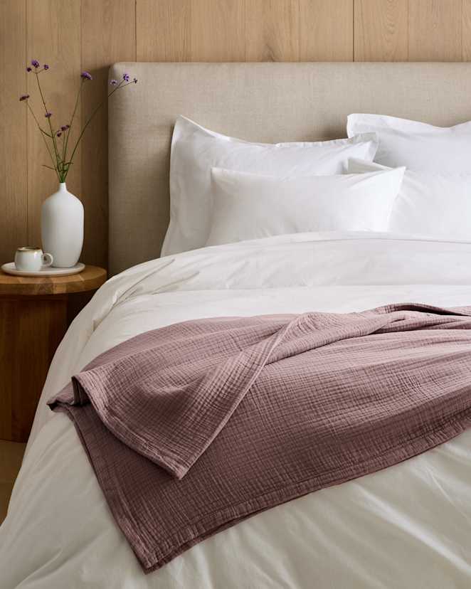 Fig Organic Airy Gauze Blanket