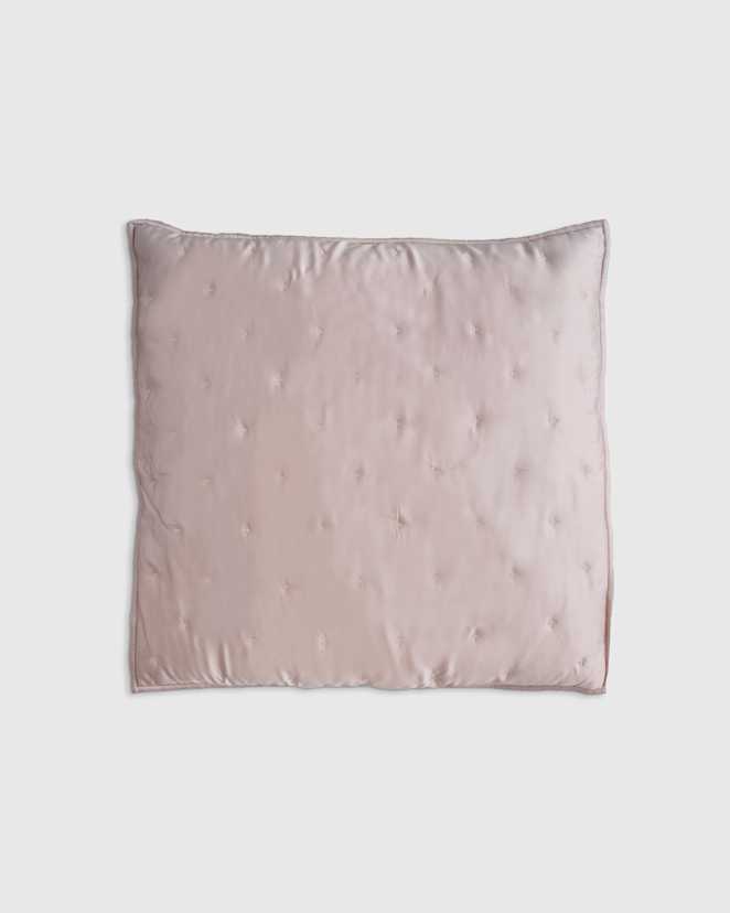 Soft Blush Bamboo Dream Quilted Euro Sham