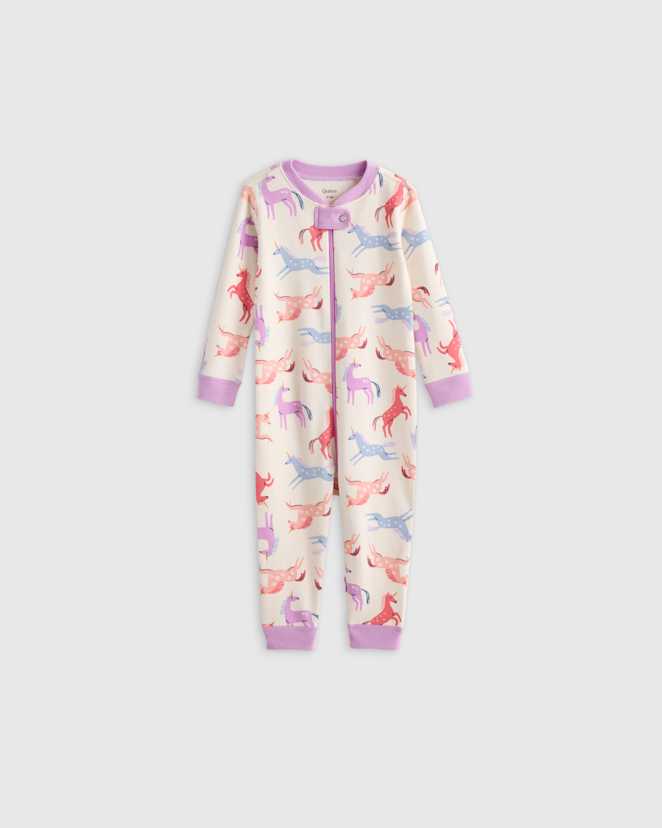 Unicorn 100% Organic Cotton One Piece Pajama
