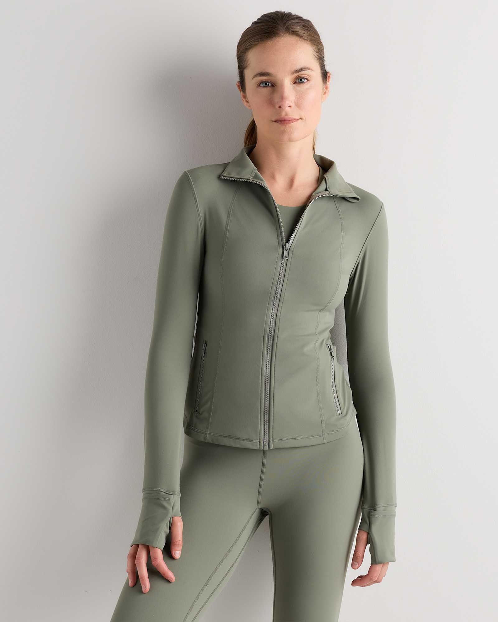 smoked-thyme-green Ultra-Form Contour Jacket
