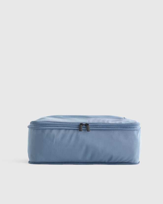 Blue Eco Compression Packing Cubes (6-pack)