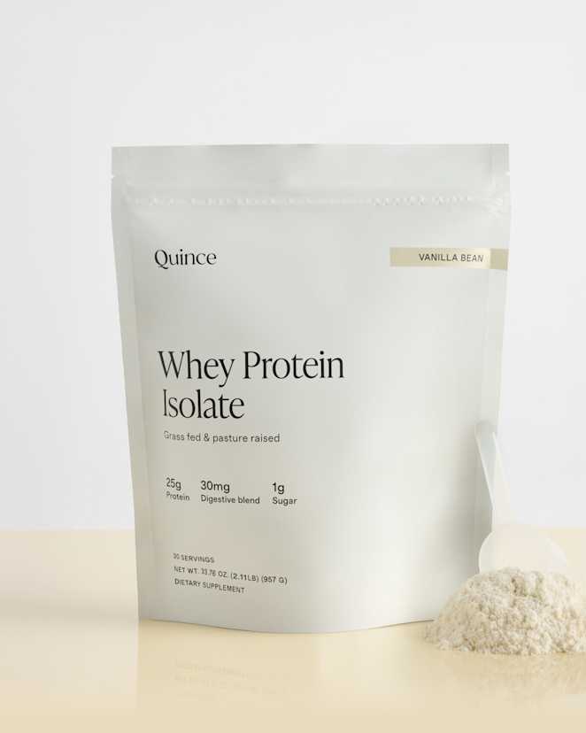 Vanilla Bean Grass-Fed Whey Protein Isolate