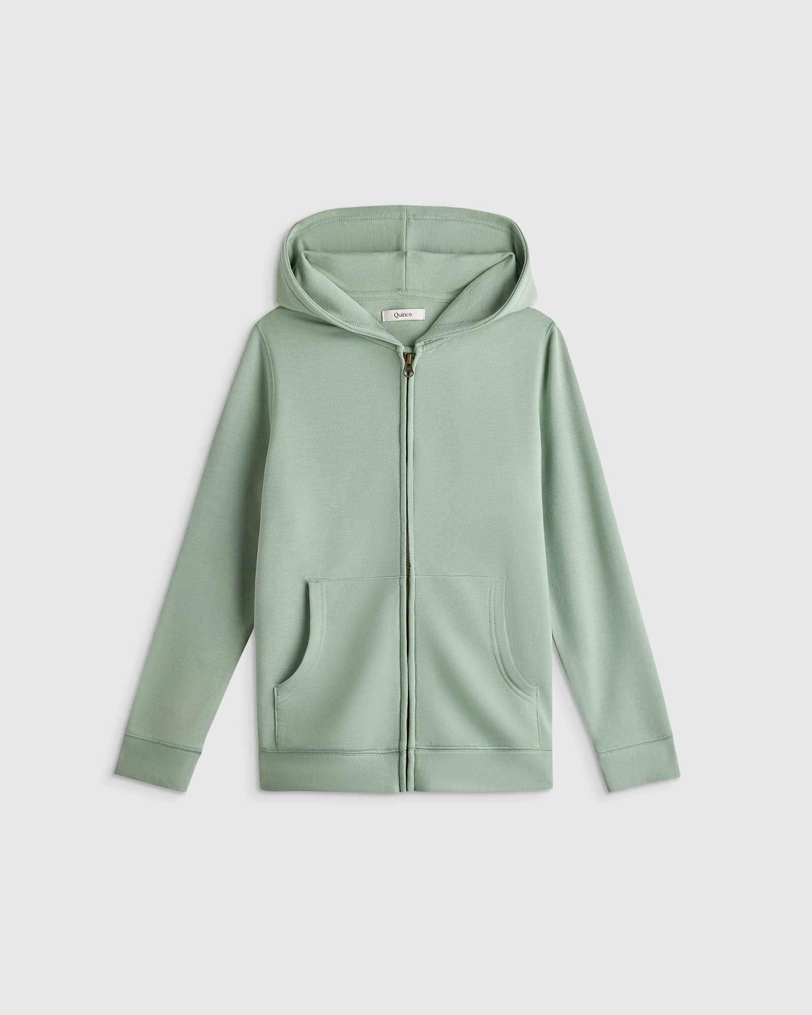 Soft Sage SuperSoft Fleece Zip Up Hoodie