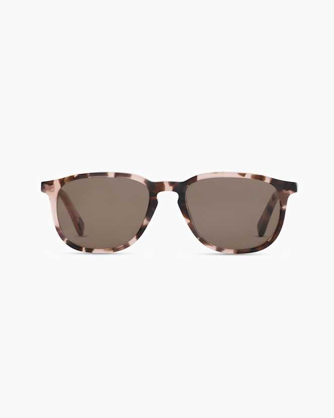Tan Tortoise with Brown Lens Cameron Polarized Acetate Sunglasses