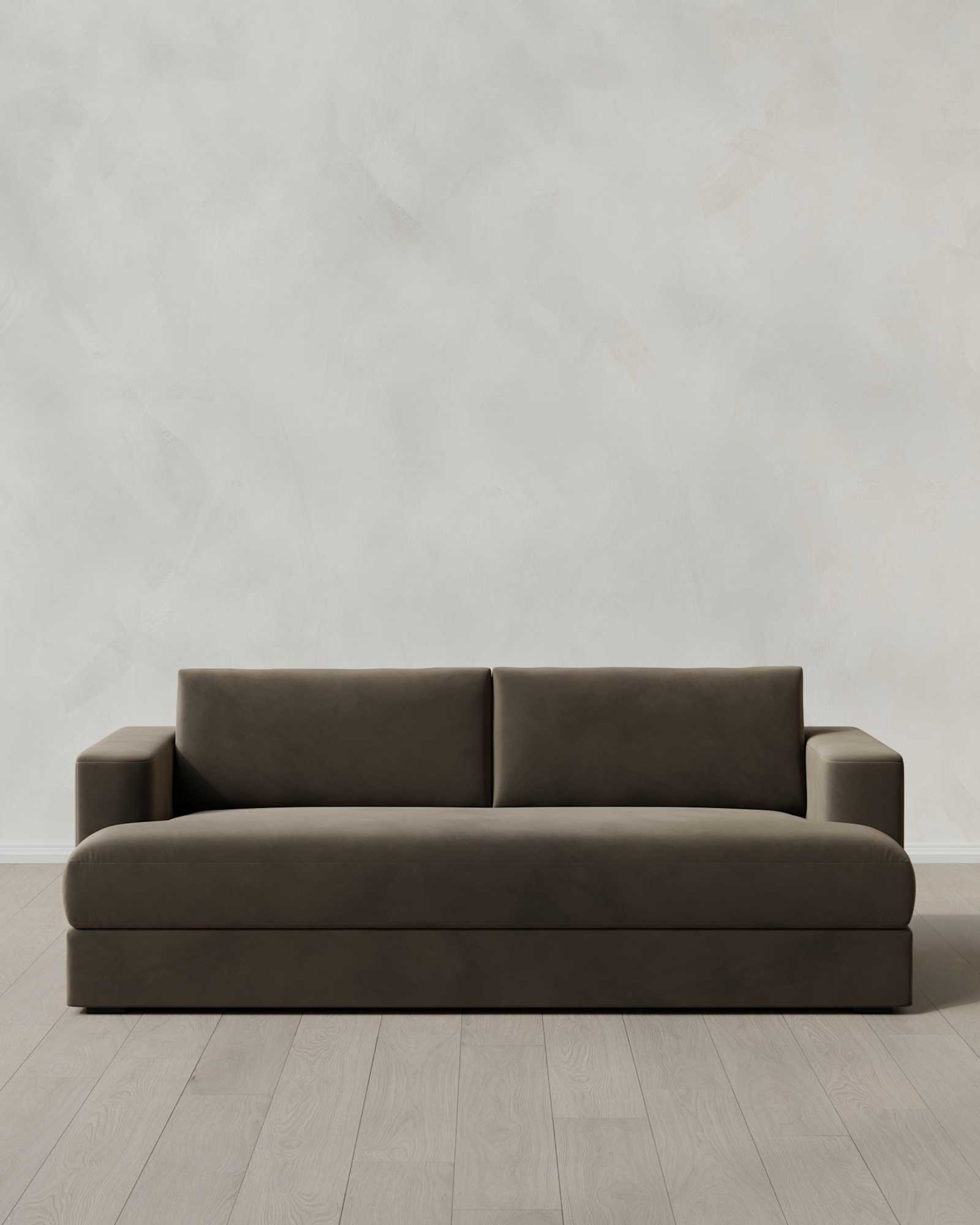 Varick-7ft-MIDSOFA Performance Velvet Sable