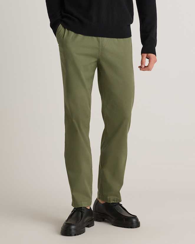 Trellis Cotton Chino Drawstring Pants