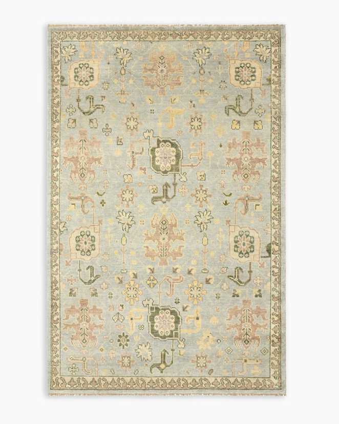 SAOIRSE (1) Tan Saoirse Hand-Knotted Wool Rug