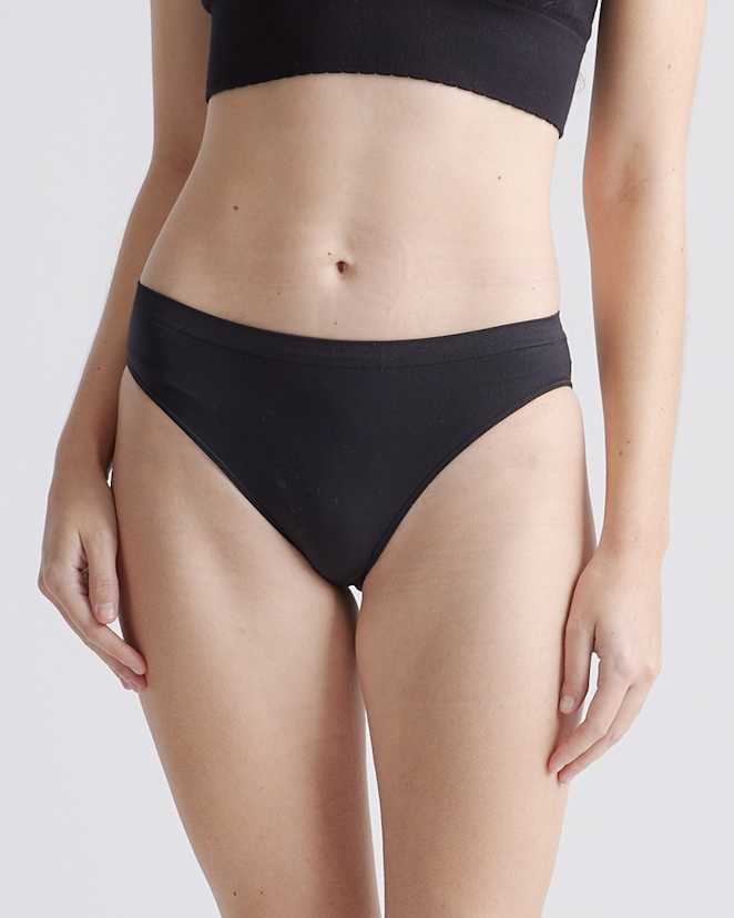 Black Smoothing Comfort Bikini (6-Pack)