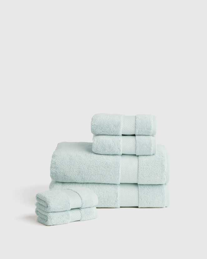 Mist Turkish Ultra Plush Bath Towel Bundle
