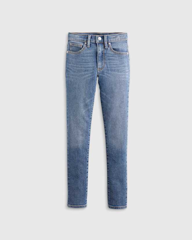 Medium Wash Boys Cotton Stretch Skinny Jeans
