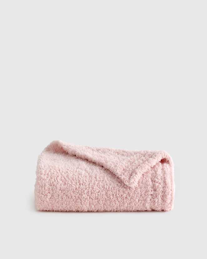 Soft Pink Ultra Cozy Baby Blanket