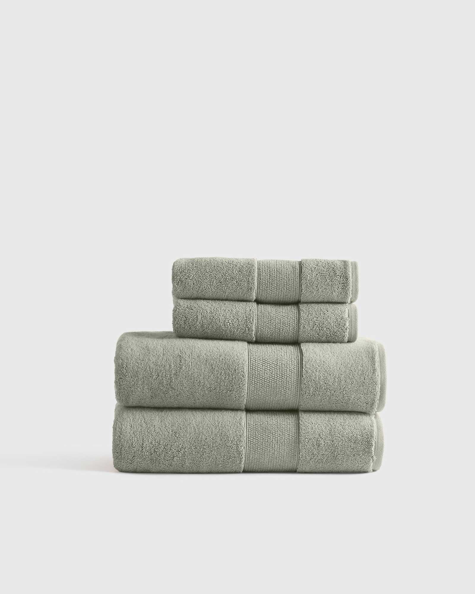 Sage Classic Organic Turkish Cotton Bath Bundle (4 pieces)