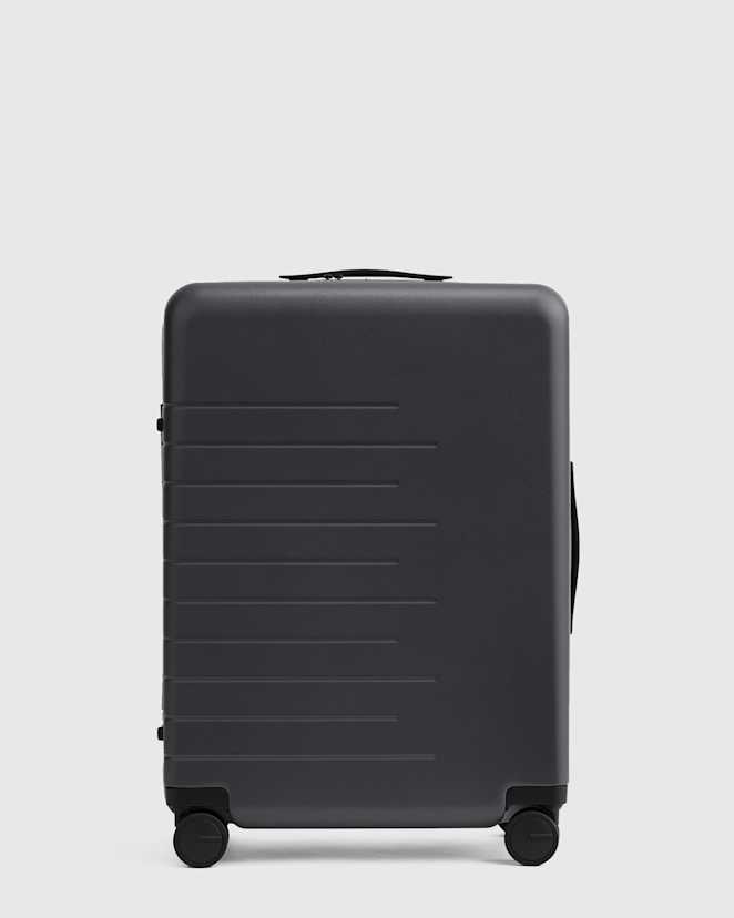Black Expandable Medium Check-In Suitcase