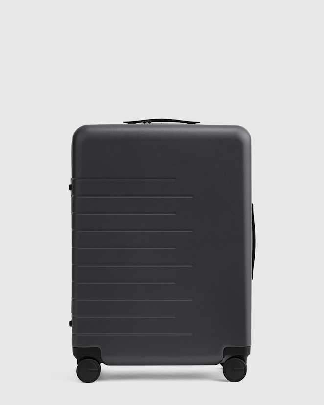 Black Expandable Medium Check-In Suitcase