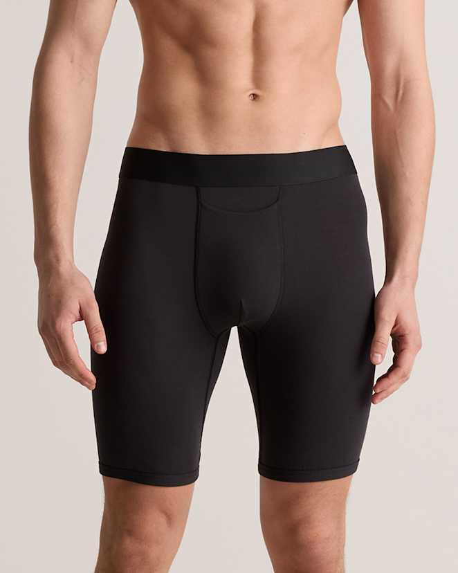 Black Micromodal 8" Boxer Brief (3-pack)