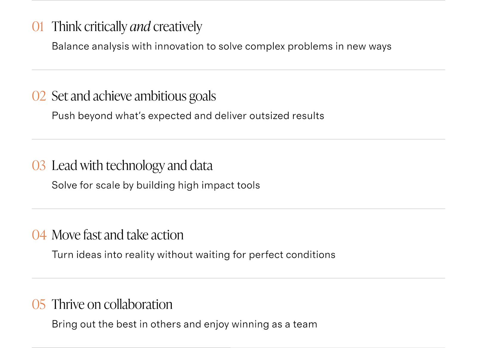 careers || home || what we look for || image