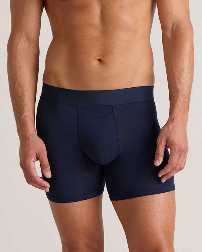 Navy Micromodal 4" Trunk (3-pack)