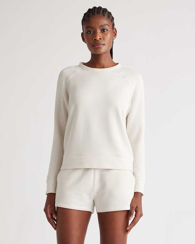 Off-White SuperSoft Fleece Crew