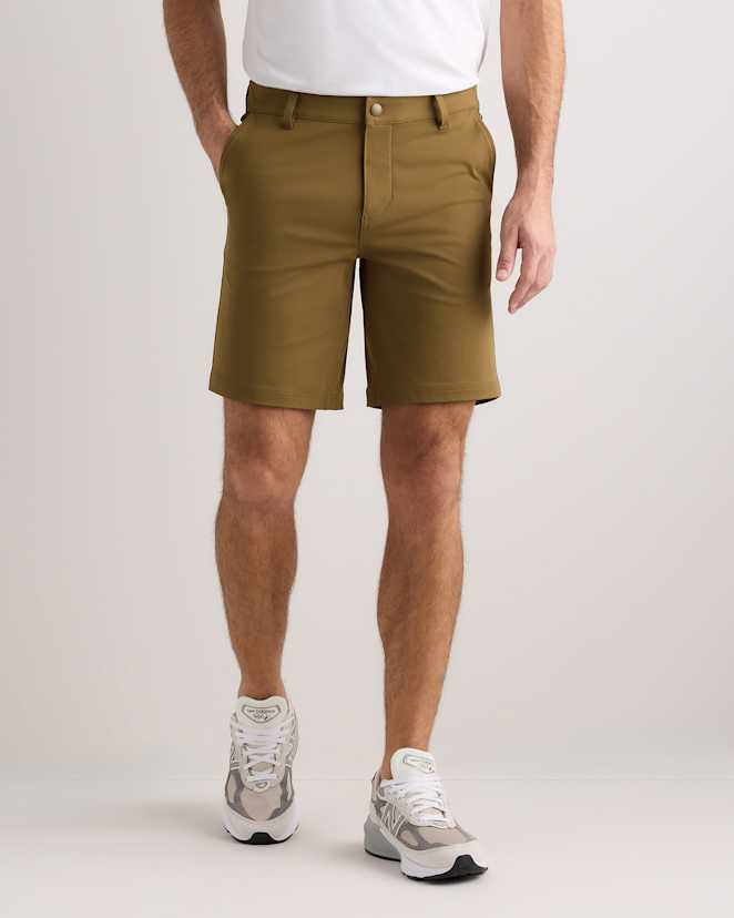 Military Olive ProTech Golf Shorts - 9"