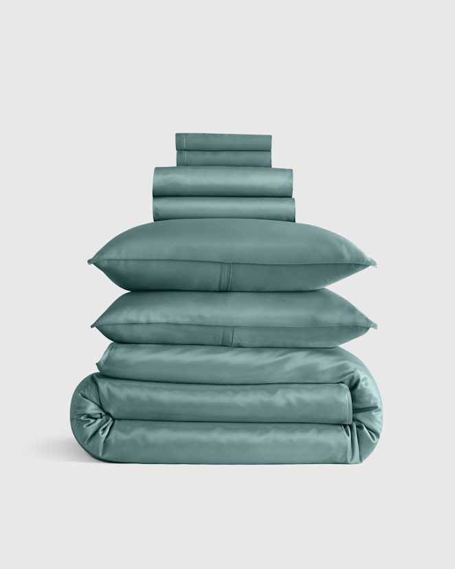 Ocean Bamboo Deluxe Bedding Bundle